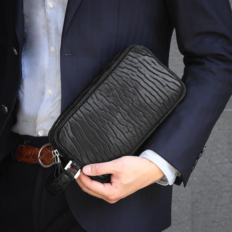 楽天市場】シールスキン セカンドバッグ ダブルファスナー メンズ 本革