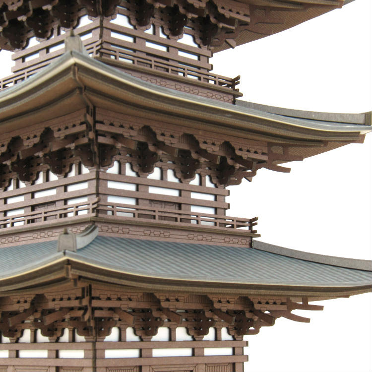 楽天市場】情景シリーズ 【三重塔】 S=1/80 ◇みにちゅあーとキット