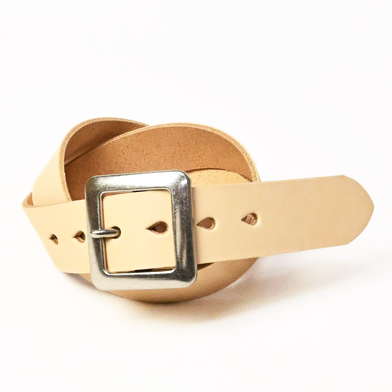 楽天市場】BARNS 姫路レザー ギャリソンベルト レザーベルト ヌメ革