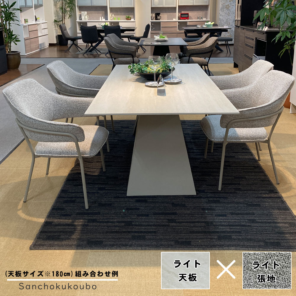 楽天市場】SILV ダイニング5点セット 180セラミックテーブル + 63