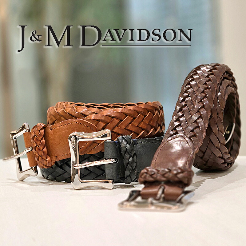 ジェイアンドエムデヴィッドソン ベルト メンズ メッシュ J&M Davidson