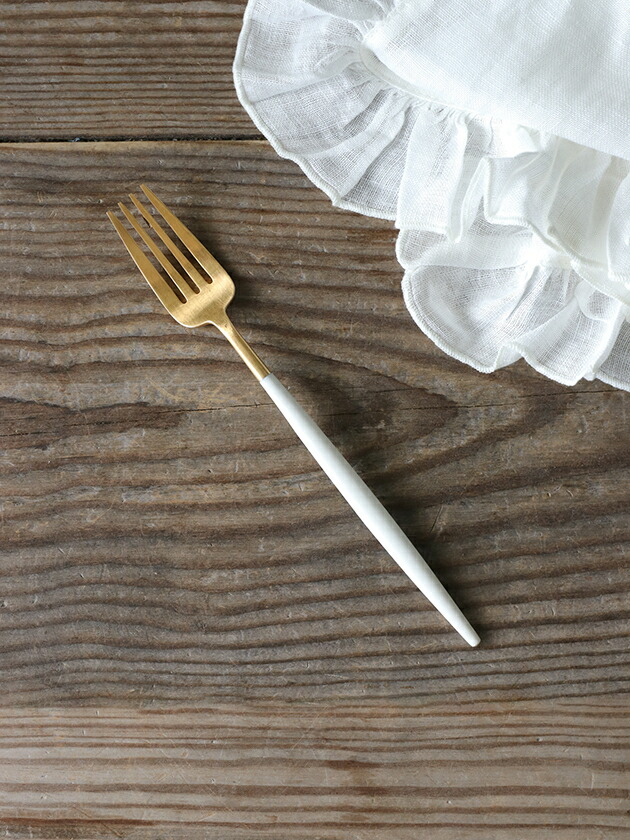 楽天市場】【SET】 ディナー Cutipol GOA WHITE MATTE x GOLD