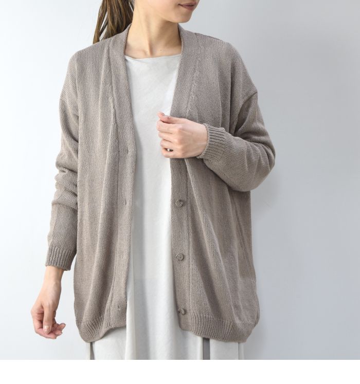 楽天市場】evam eva(エヴァムエヴァ)coli yam cardigan 3colormade in