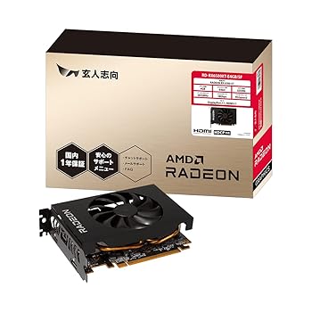 楽天市場】玄人志向 Radeon RX6400 グラフィックボード RD-RX6400-E4GB