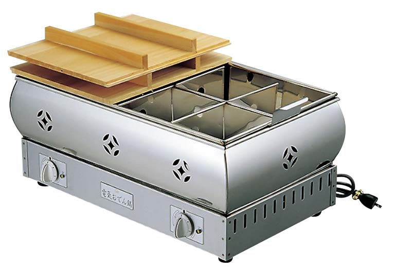 楽天市場】おでん鍋 電気タイプ【2尺：8ツ仕切 容量19L】【外寸