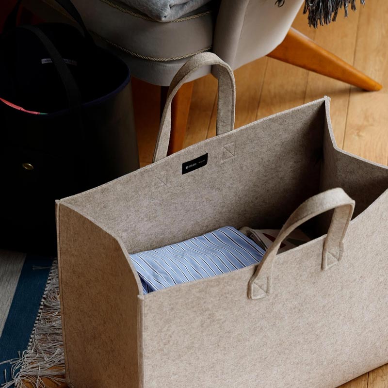 楽天市場】イッタラ / メノ ホームバッグ 40x50x25cm ベージュ