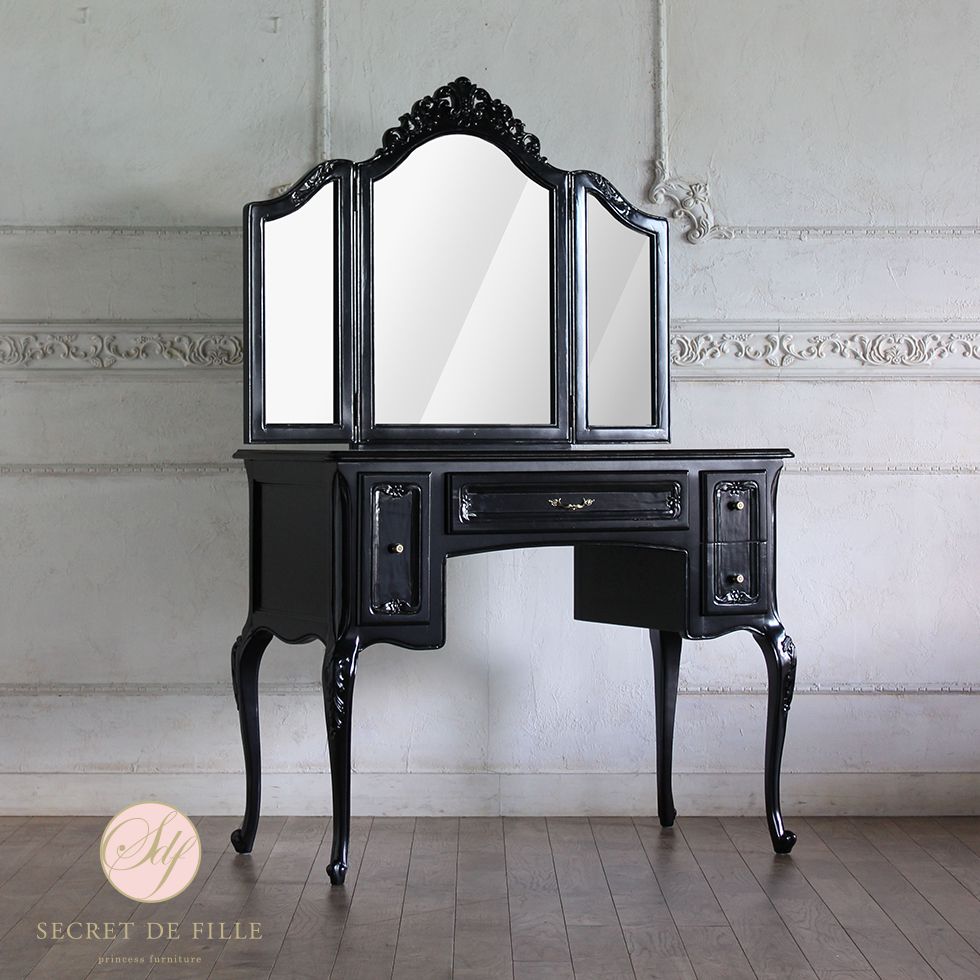 楽天市場】姫系 ドレッサー 家具 かわいい アンティーク 風 猫脚