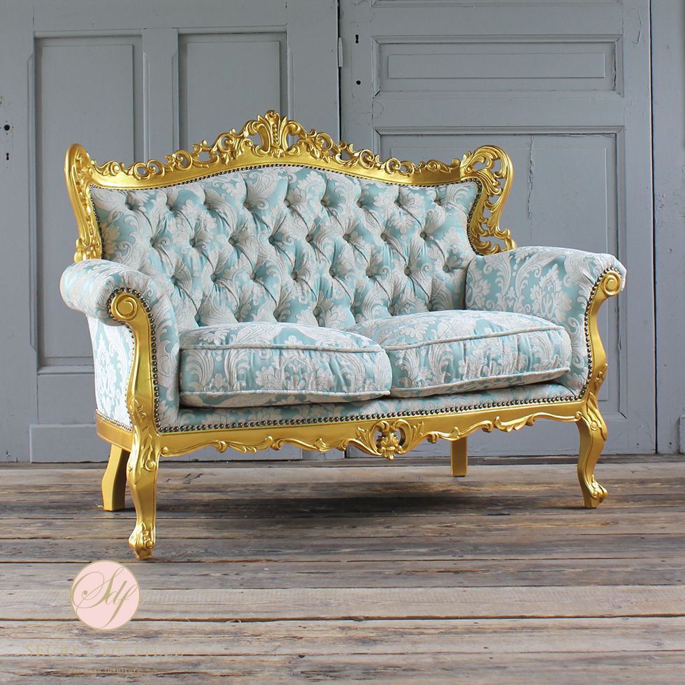 楽天市場】姫系 家具 ソファ 2人掛け ロココ 調 ゴシック アンティーク