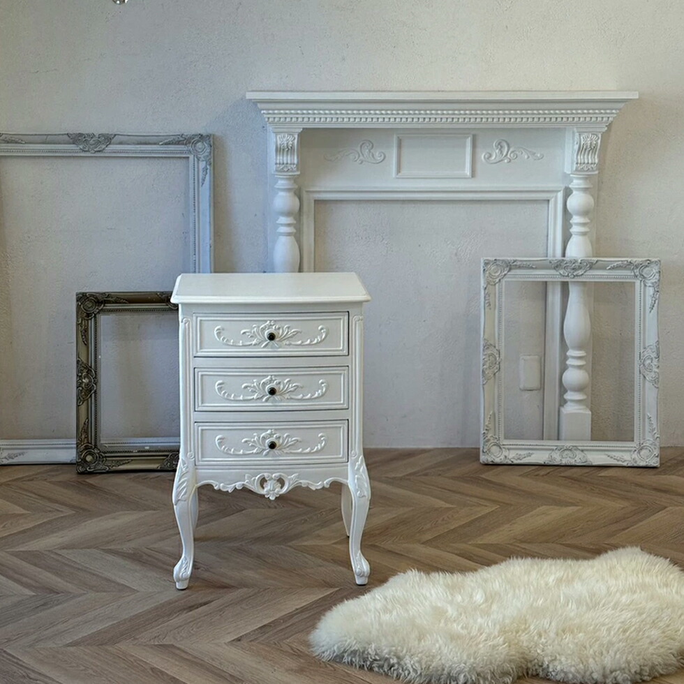 楽天市場】姫系 家具 チェスト かわいい 引き出し収納 ベッドサイド