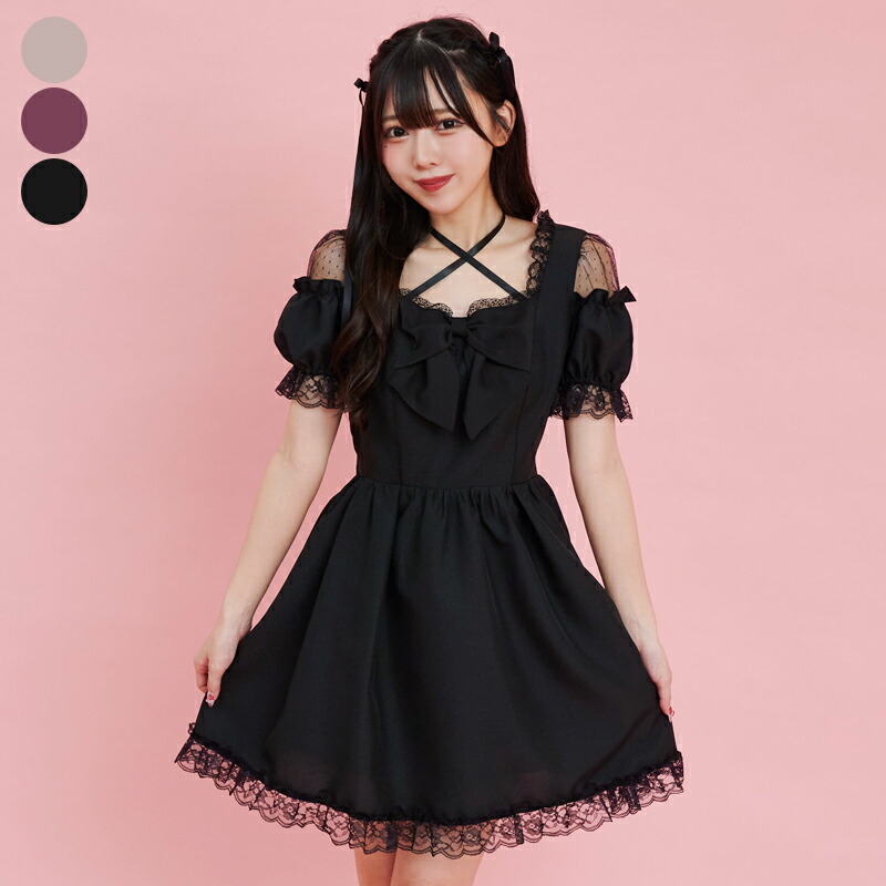 楽天市場】☆フロントリボンワンピース10/6 18:00 再マークダウン