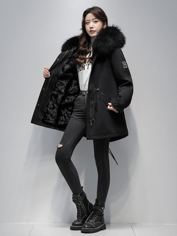 楽天市場】ラクーンファー モッズコートの通販