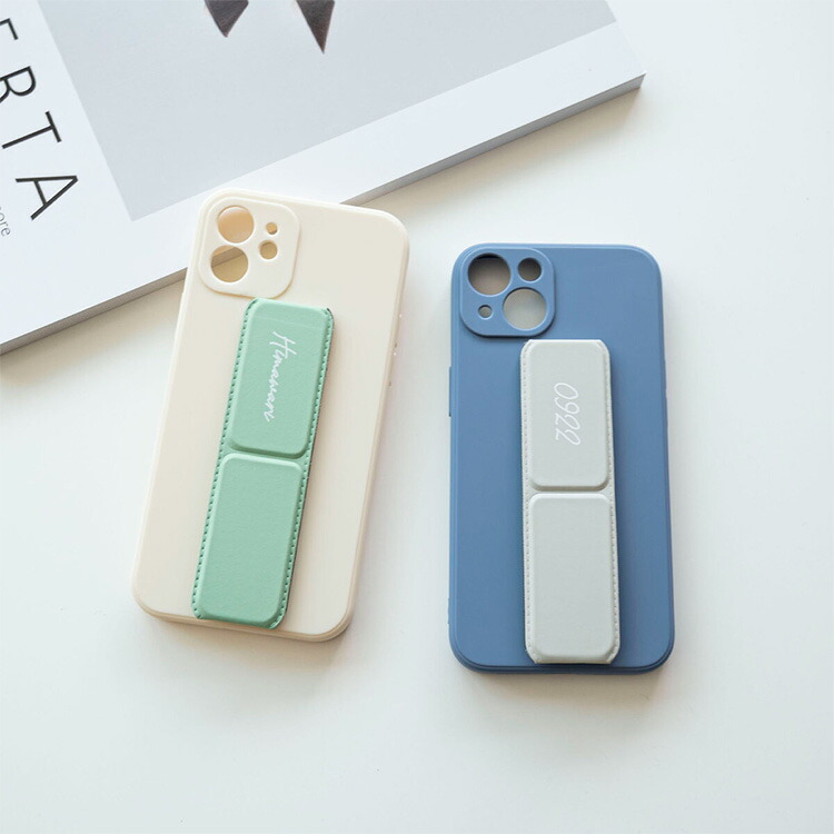 楽天市場】iPhone限定 スマホケース スタンドベルト付き 【 ソフトTPU