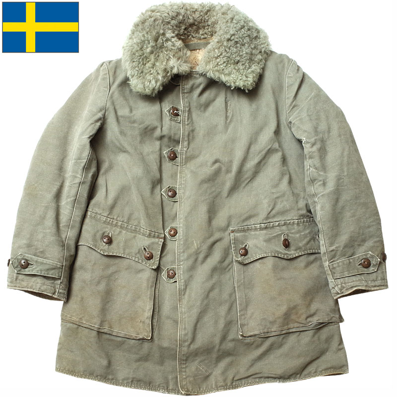 楽天市場】スウェーデン軍 M1909 シープスキン ウインターコート