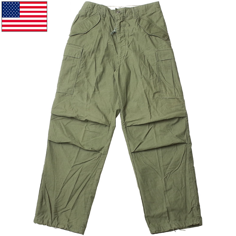 楽天市場】米軍 M-65 フィールドパンツ オリーブ USED PP283UN