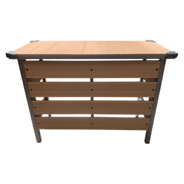 楽天市場】山善 YAMAZEN ガーデンマスター 人工木エアコン室外機カバー