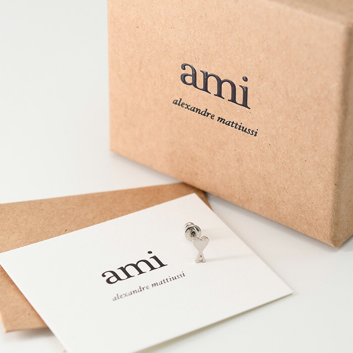 楽天市場】AMI ALEXANDRE MATTIUSSI アミパリス イヤリング ピアス AMI