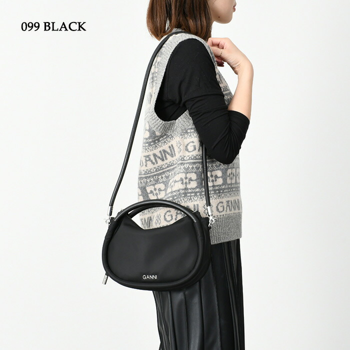 楽天市場】GANNI ガニー ノット バッグ MINI KNOT ハンドバッグ A4480