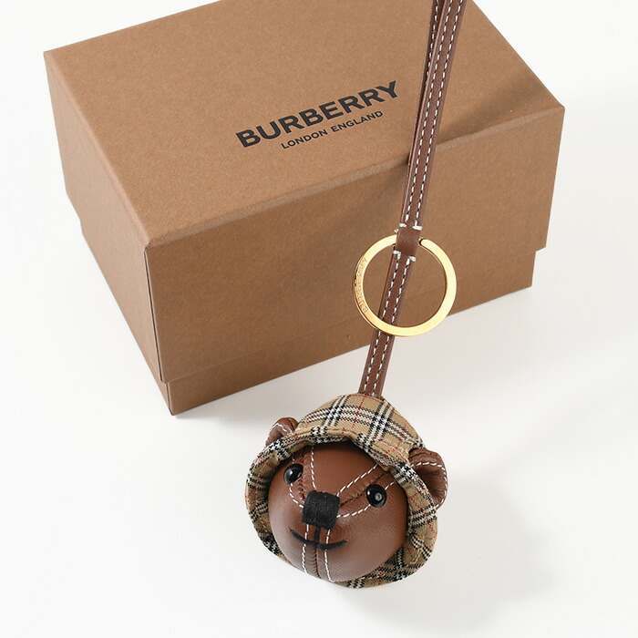 楽天市場】BURBERRY バーバリー キーリング トーマスベア チャーム