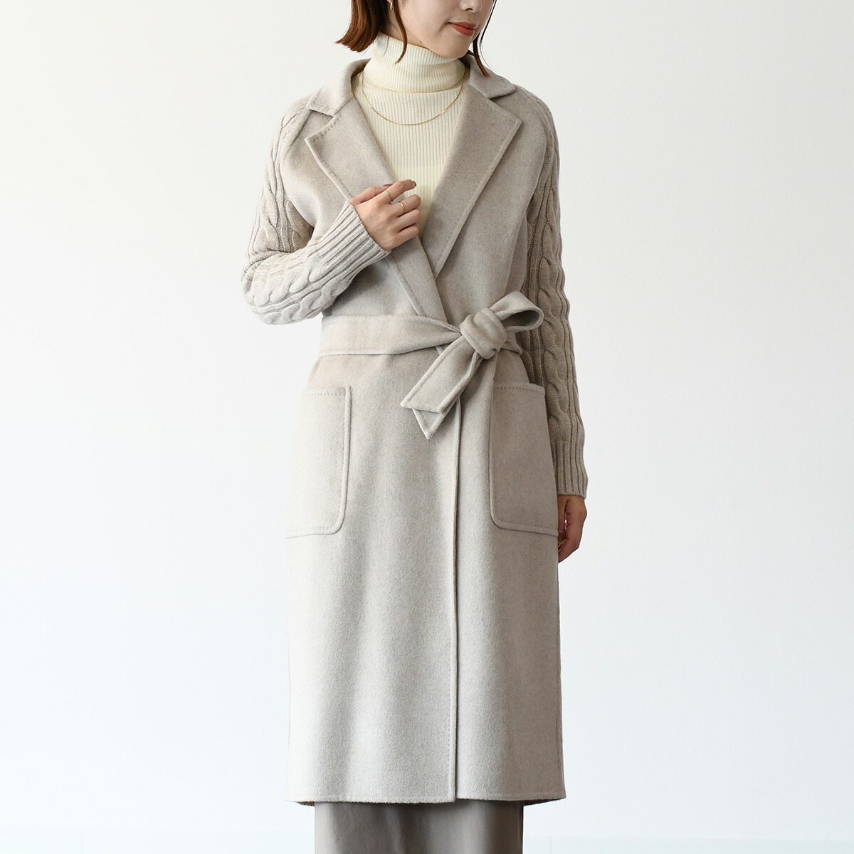 Max Mara 白タグ ロングコート 40 訳あり S115776854 - ジャケット
