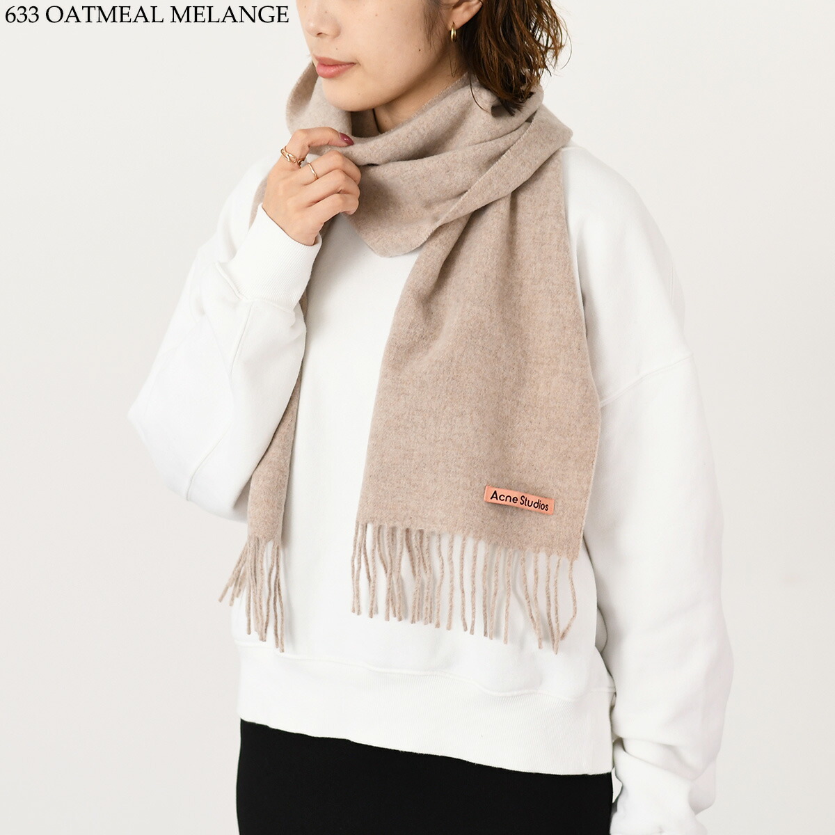 楽天市場】ACNE STUDIOS アクネストゥディオス マフラー フリンジ