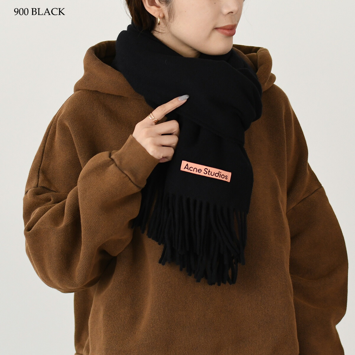 楽天市場】ACNE STUDIOS アクネストゥディオズ マフラー フリンジ