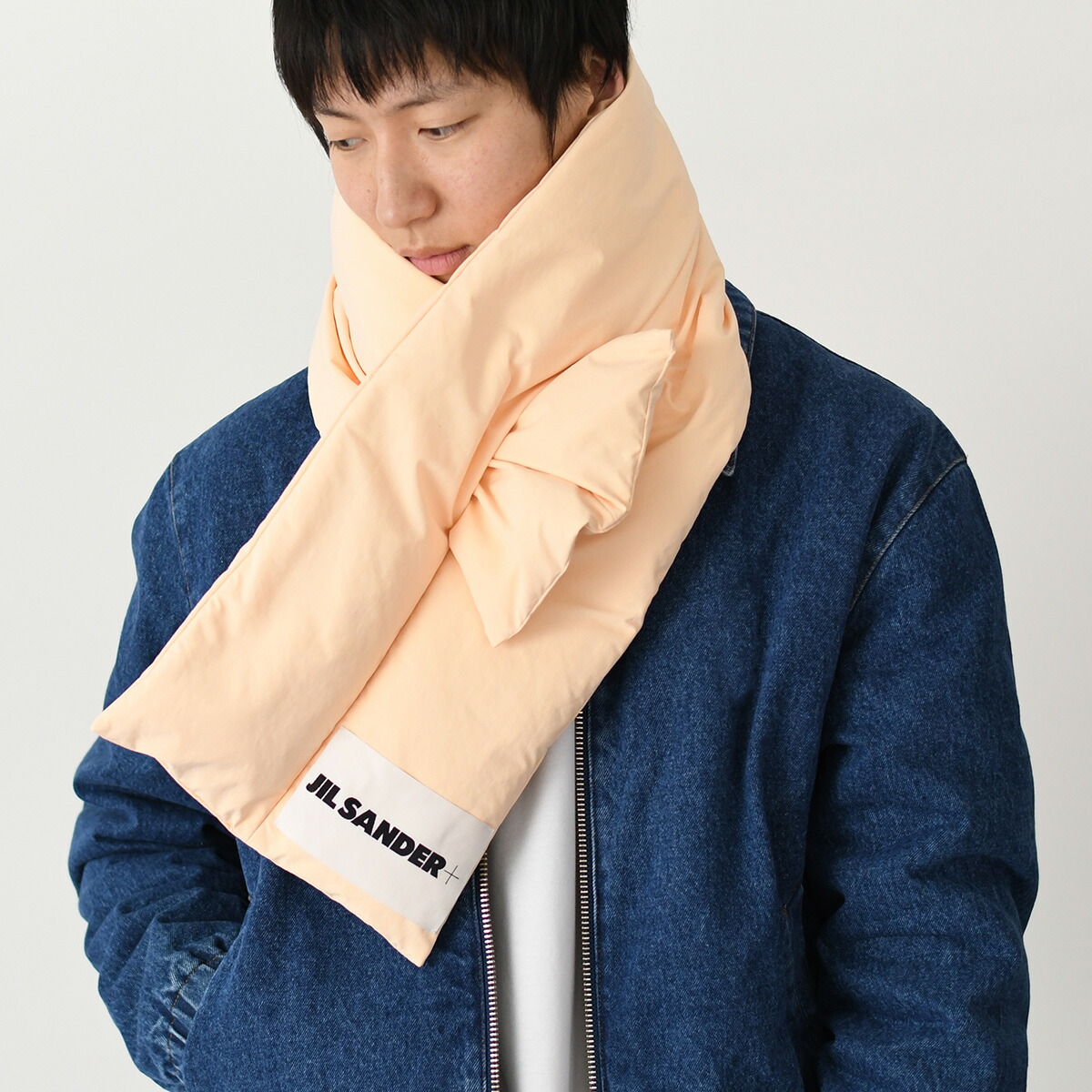 楽天市場】JILSANDER ジルサンダー ダウン マフラー ダウンスカーフ