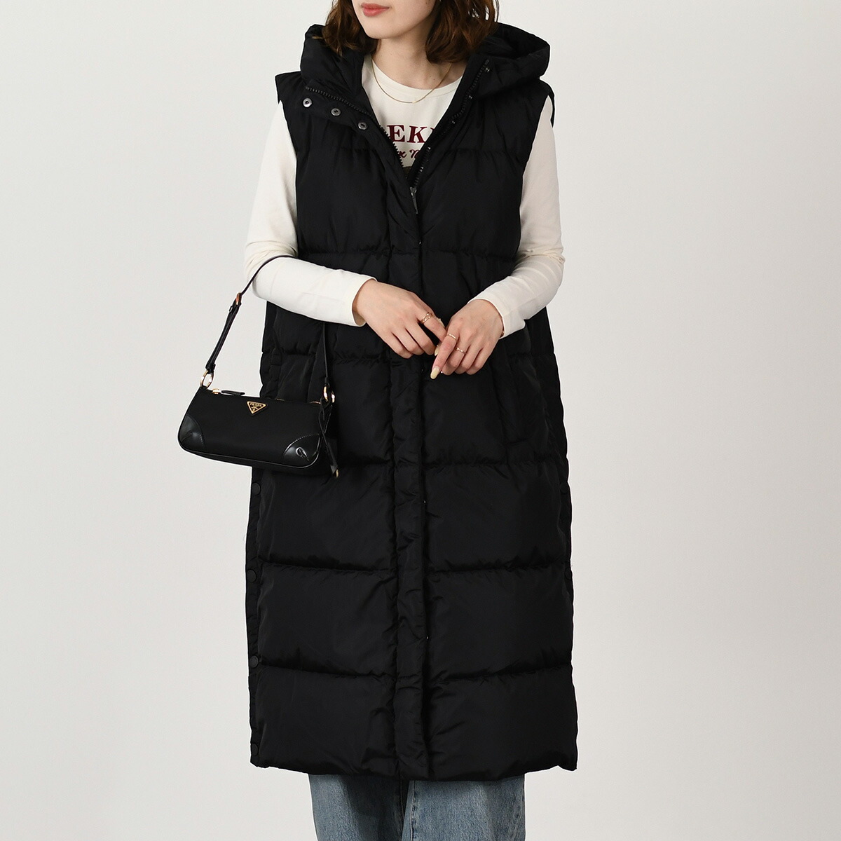 MAX&Co マックスマーラ ヘリンボーン ロングジレ ベスト ぐ*れ様 美品