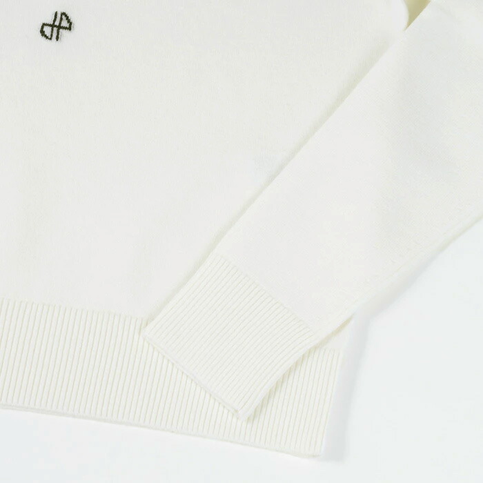 楽天市場】PATOU パトゥ ニット トップス ウールブレンド ロゴトップス