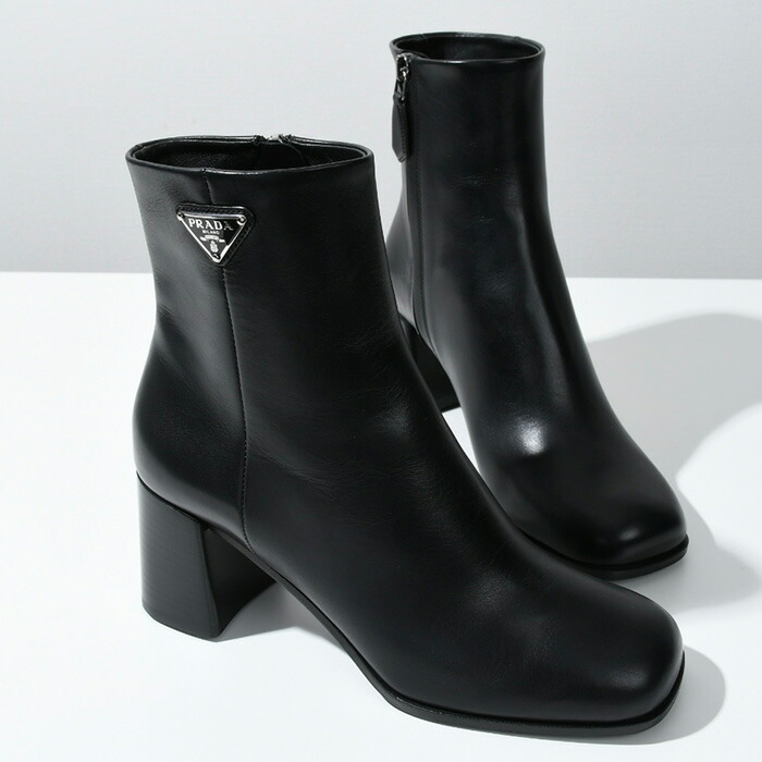 楽天市場】【ラスト1点】PRADA プラダ ブーティー 靴 レザー 1T232N