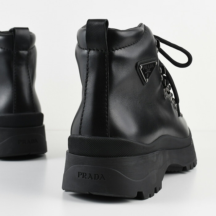 楽天市場】PRADA プラダ ブーツ ブーティー シューズ Brixxen レザー
