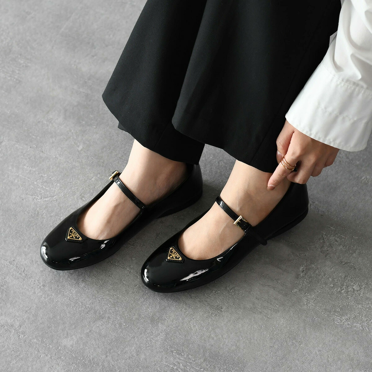 楽天市場】PRADA プラダ シューズ フラットシューズ 1F567N069