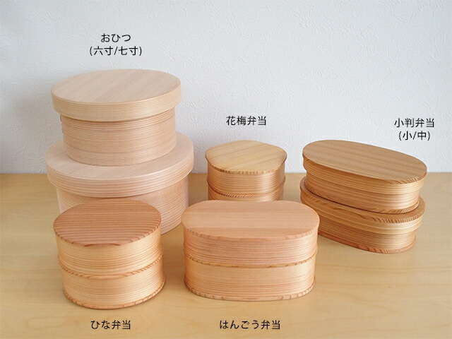 楽天市場】大館工芸社 曲げわっぱ 小判弁当 中【 秋田杉 伝統工芸 弁当