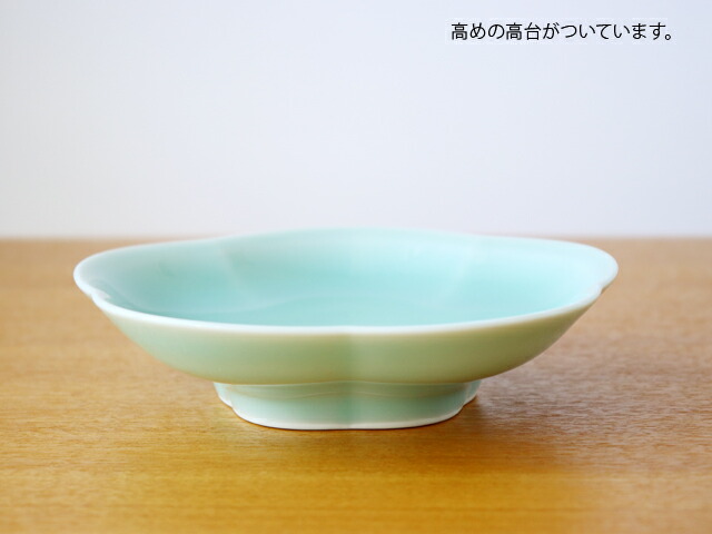 楽天市場】鍋島虎仙窯 鍋島青磁 高台皿【 平皿 磁器 贈り物 】 : 雑貨