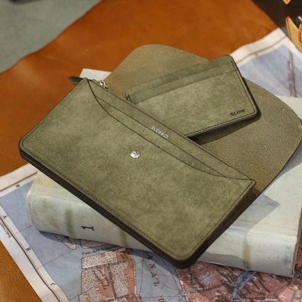 楽天市場】【最大60倍 3/5 0:00～9:59】特典付き SLOW スロウ 長財布