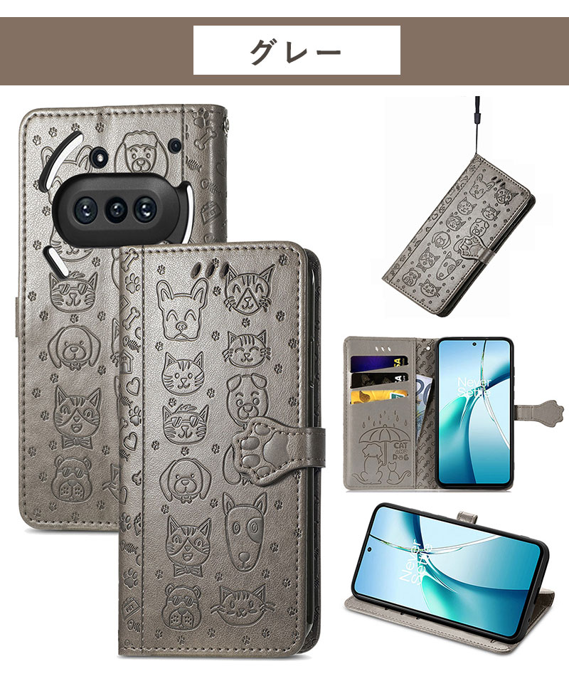 楽天市場】Nothing Phone 3a ケース 手帳 猫柄 犬柄 ナッシング フォン