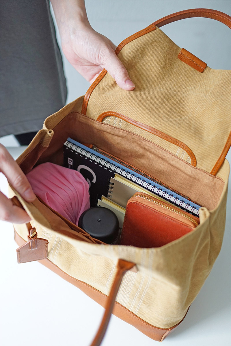 楽天市場】☆ genten ゲンテン バッグミモザ・ベーシック トートバッグ