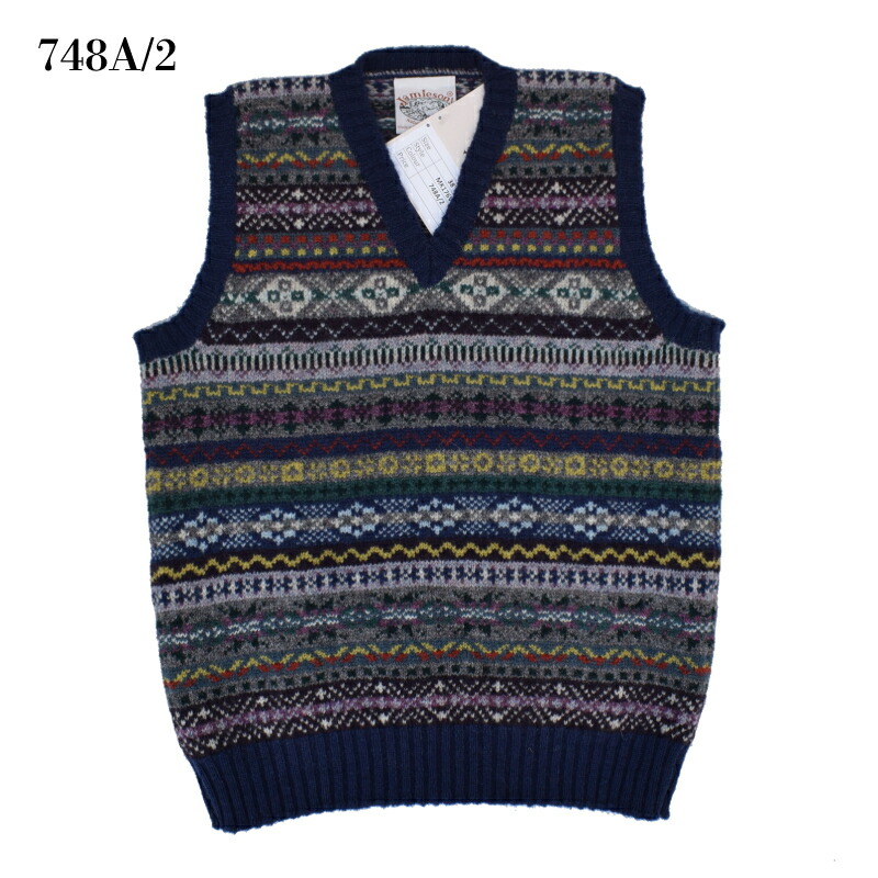 楽天市場】JAMIESON'S(ジャミーソンズ)【MADE IN ENGLAND】 FAIR ISLE