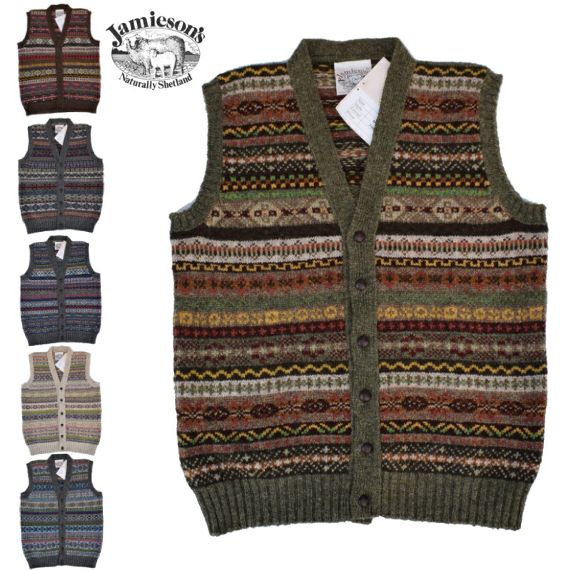 楽天市場】JAMIESON'S(ジャミーソンズ)【MADE IN ENGLAND】FAIRISLE