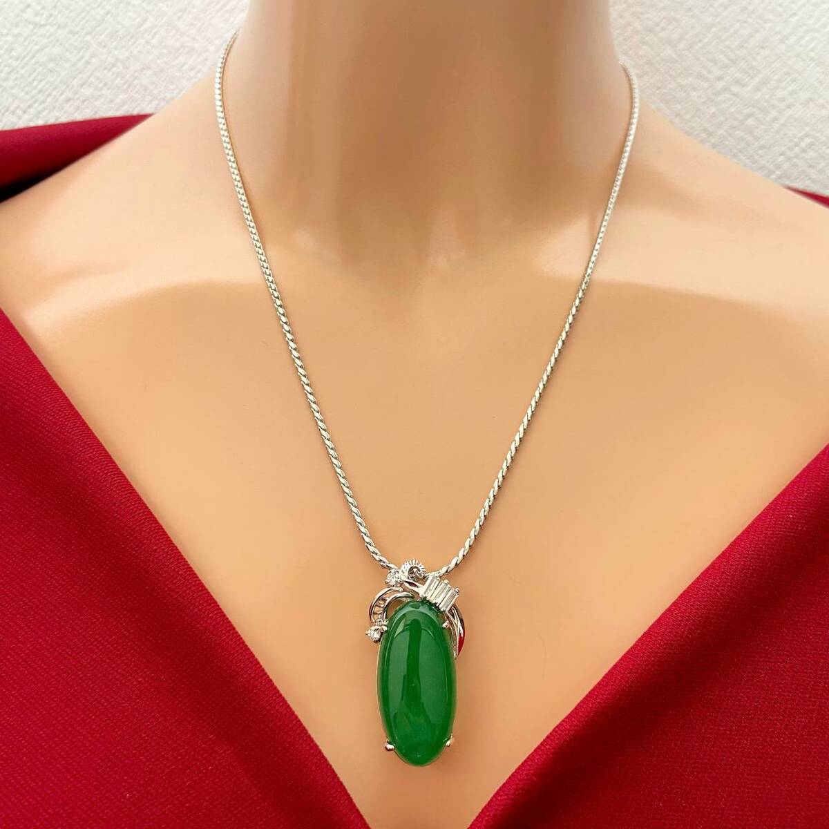 楽天市場】【送料無料】 翡翠 ネックレス ひすい ヒスイ ペンダント