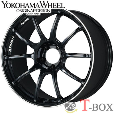 ADVAN racing RZⅡ17インチ7.5J+35PCD984H アバルト ヨコハマタイヤ