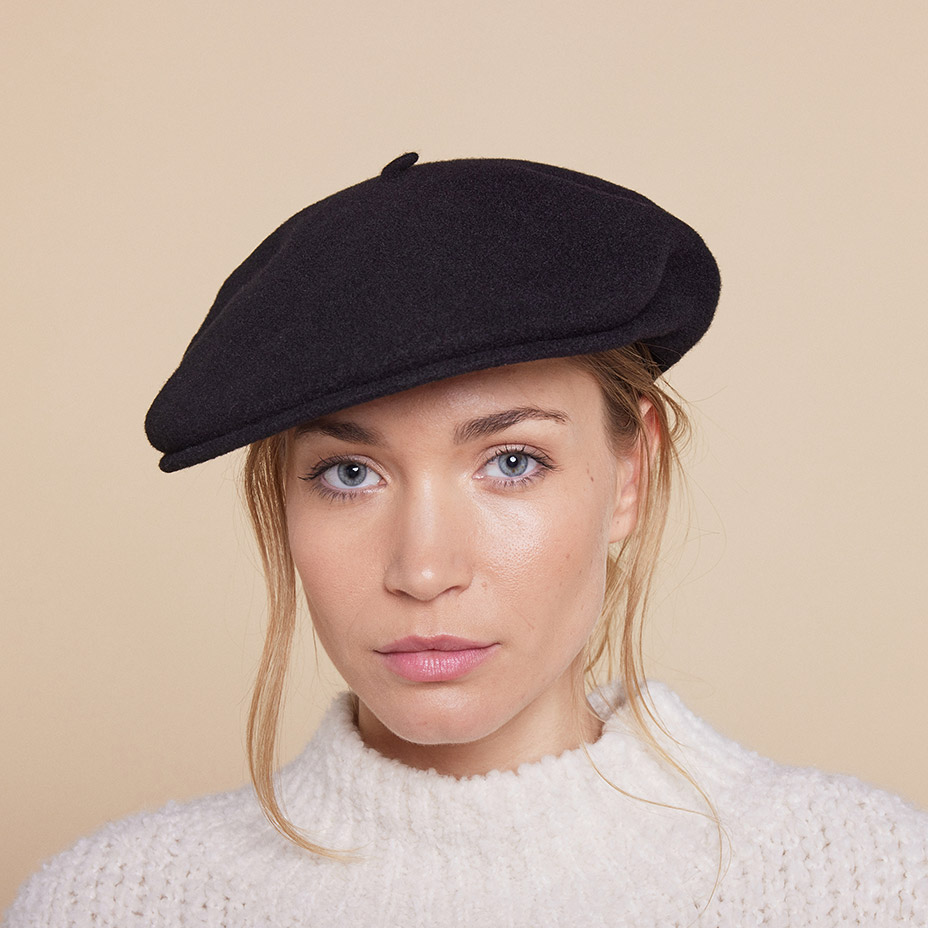 LAULHERE レディース ロレールハンチング帽子 羊革 フランス製 楽天