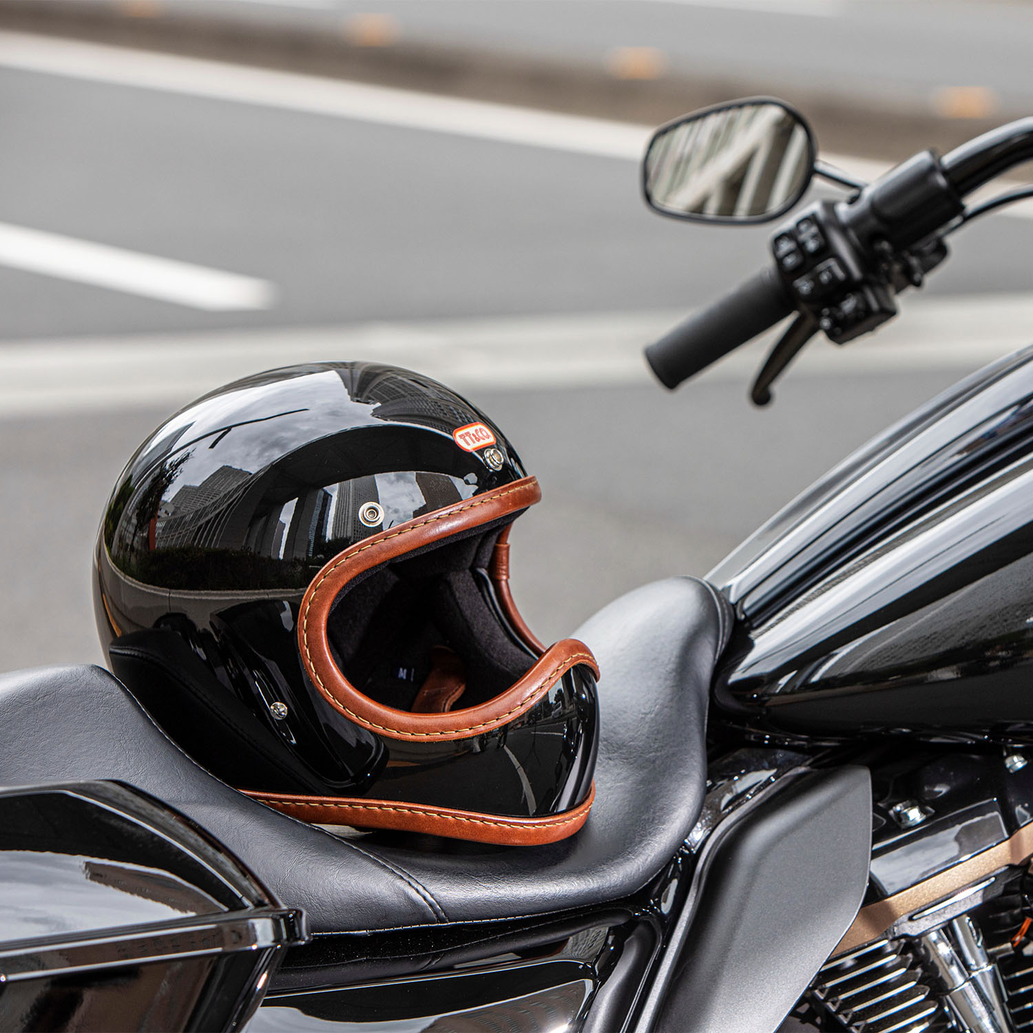 楽天市場】TT&CO. トゥーカッター SG/DOT レザーリムショット ブラウン