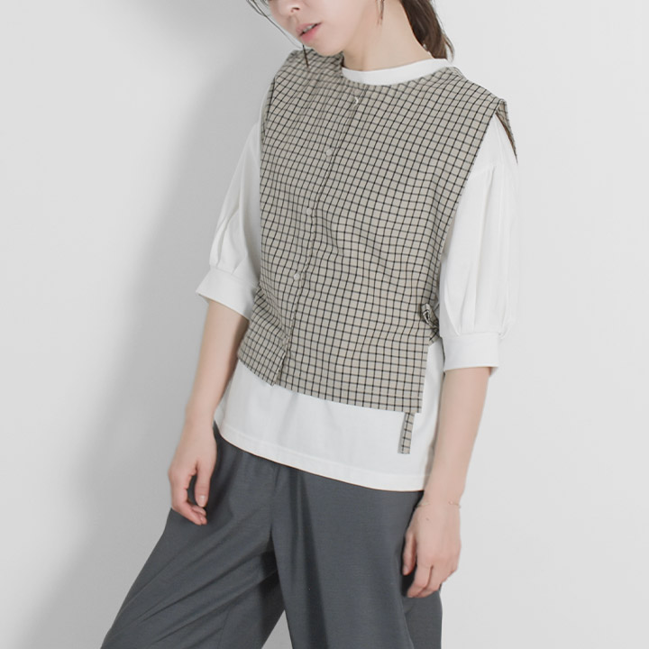 楽天市場】ベスト レディース サイドリボン シャツ ブラウス プル