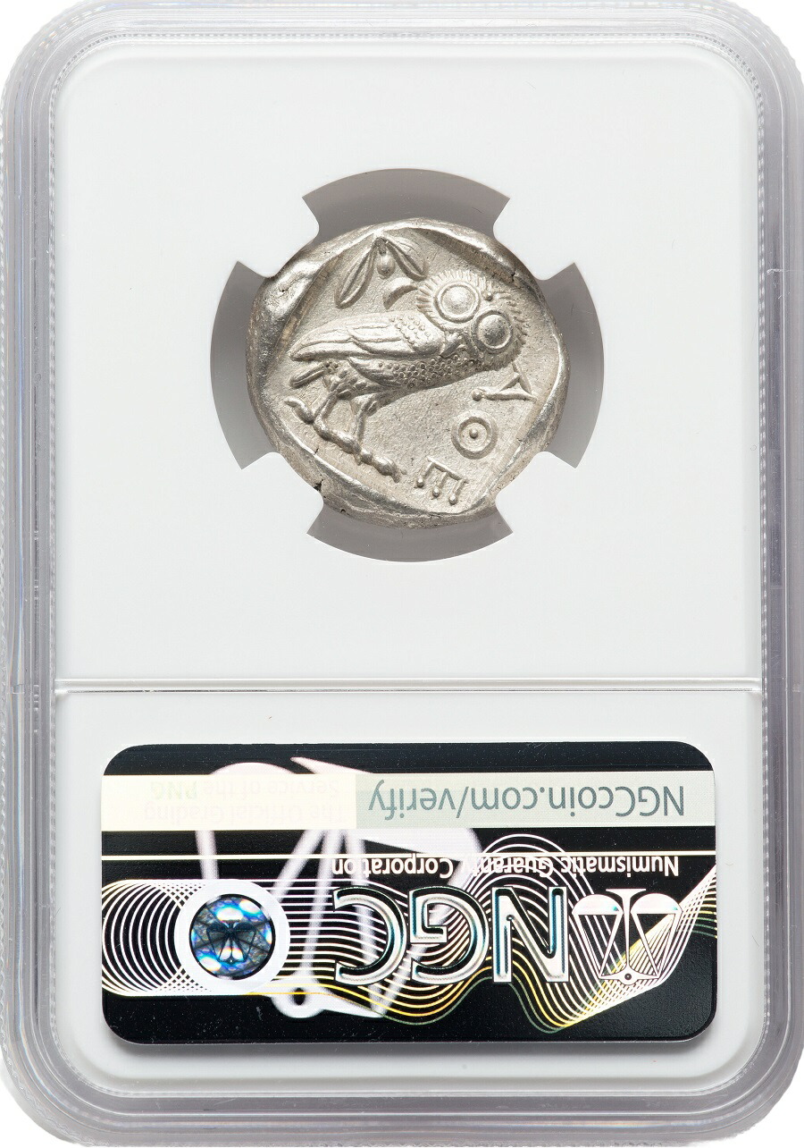 楽天市場】【 NGC鑑定 Ch AU】『 古代ギリシャ アッティカ アテネ