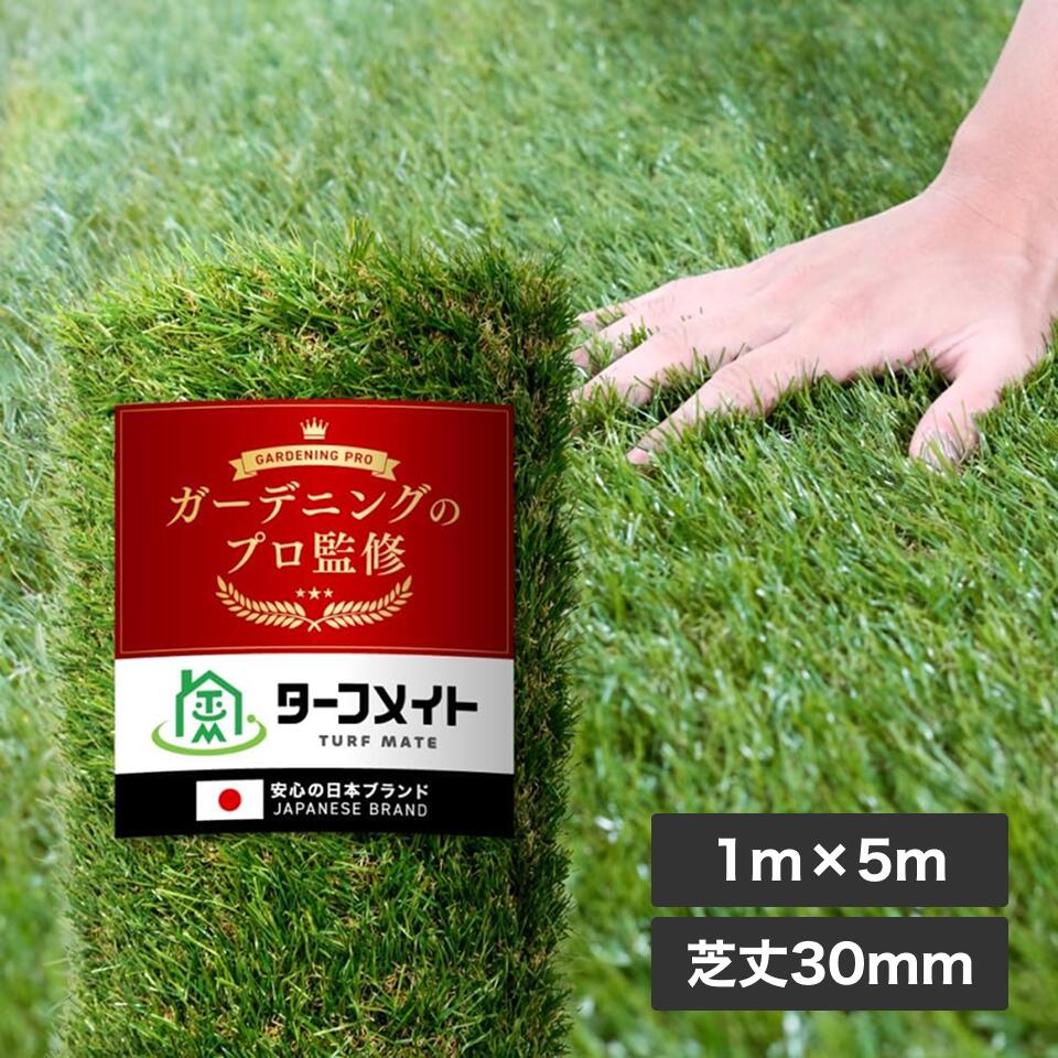 楽天市場】人工芝 ロール 1m×1m~2m×10m 芝丈30mm 防草 UV加工 国内