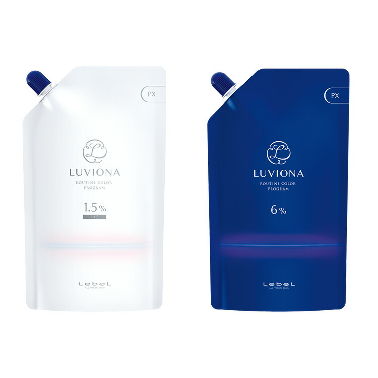 楽天市場】ルベル ルビオナ オキシPX 6% 1.5% 第2剤 グレイカラー ヘア