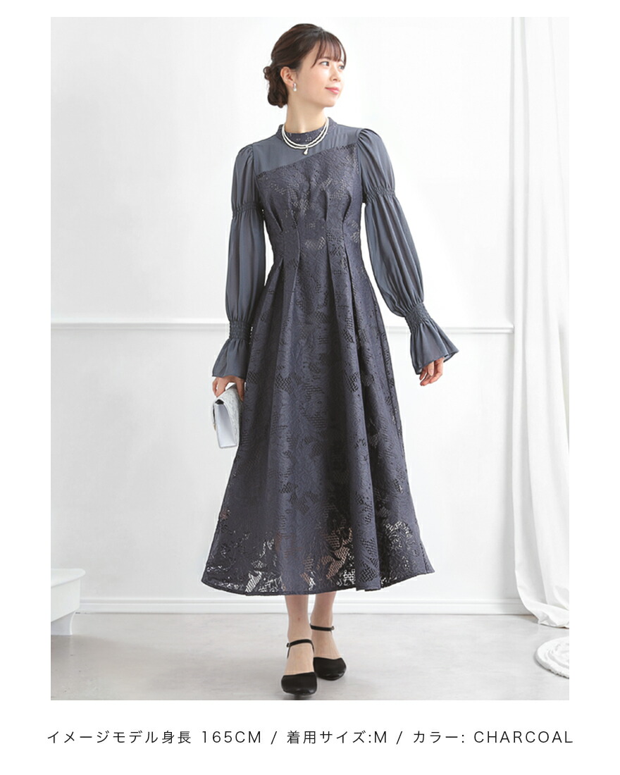 楽天市場】アシンメトリータックドレス パーティードレス 結婚式