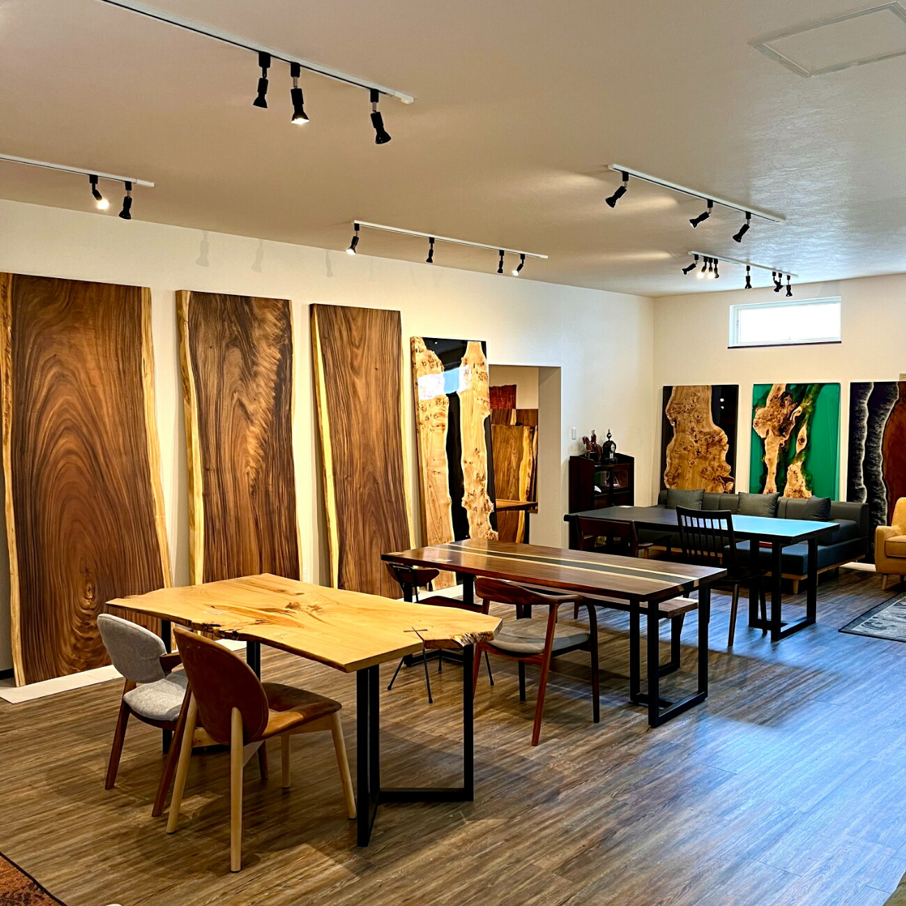 楽天市場】一枚板 テーブル モンキーポッド 4人用 6人用 ダイニング