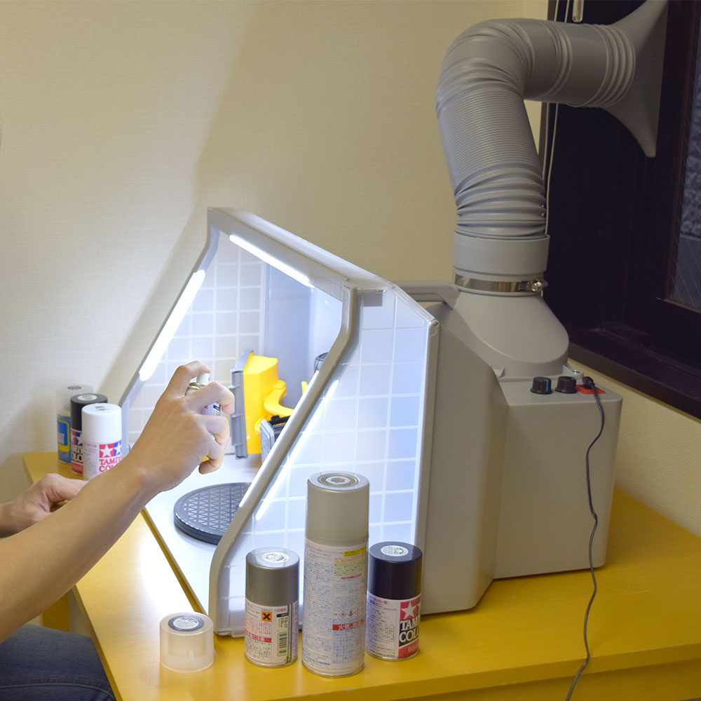 楽天市場】塗装ブース スプレーブース 卓上塗装ブース プラモデル