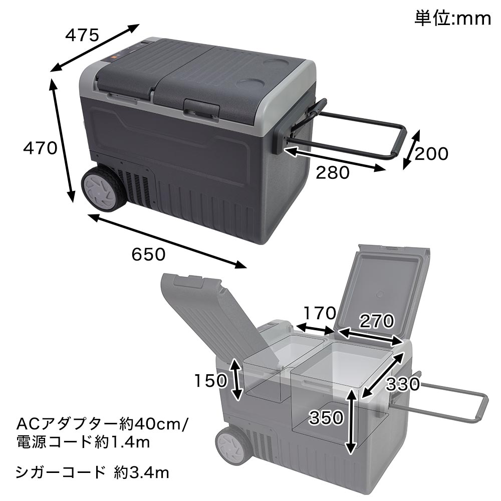 楽天市場】冷蔵庫 車用 冷凍庫 ポータブル冷蔵庫 車載 保冷庫